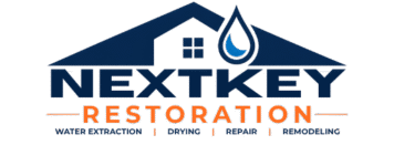 alt="Logo de Next Key Restoration, expertos en restauración de daños por agua y remodelación en San Diego"